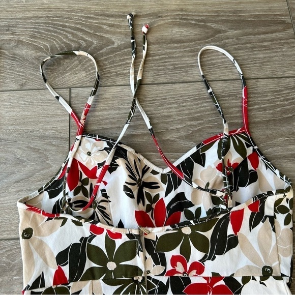 Ekarta  Floral Self Tie Strappy Summer Dress - Picture 10 of 13